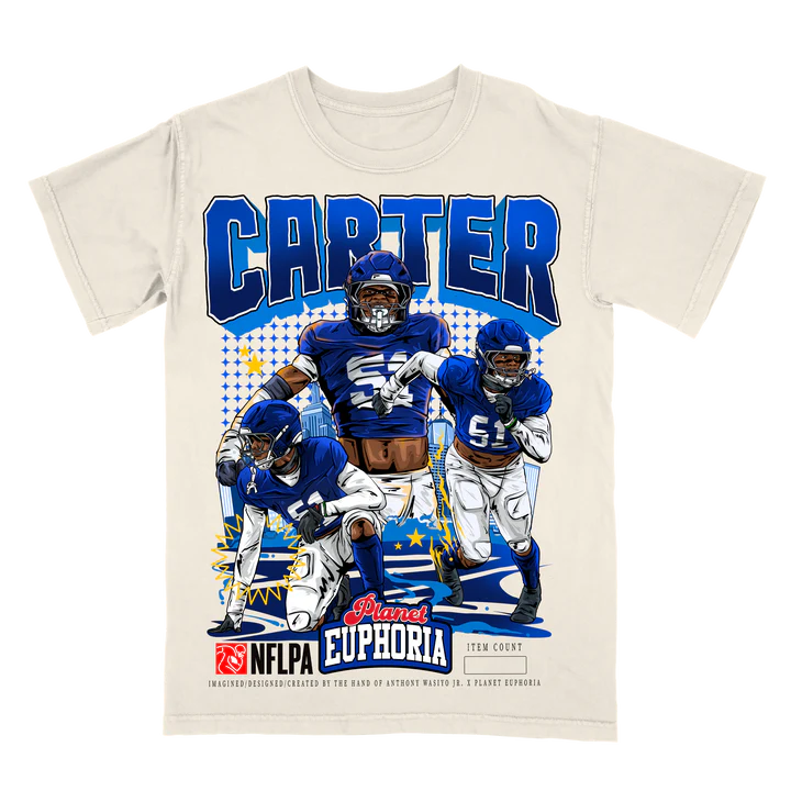 Hand-drawn Abdul Carter graphic tee