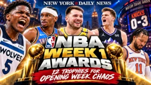 NBA Week 1 Awards 2026: 12 Trophies for Opening Week Chaos
